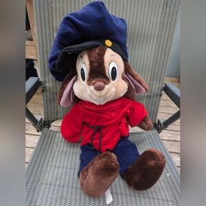 Fievel 22" An American Tail VTG 1986 Plush Mouse Sears Caltoy